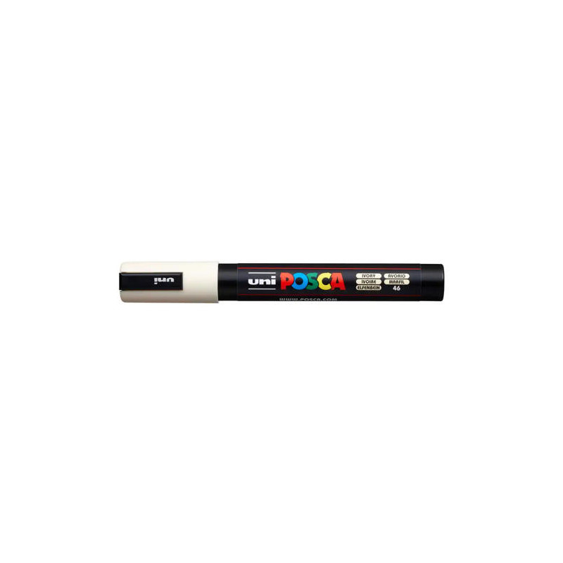 ROTULADOR UNI POSCA PC-5M MARFIL