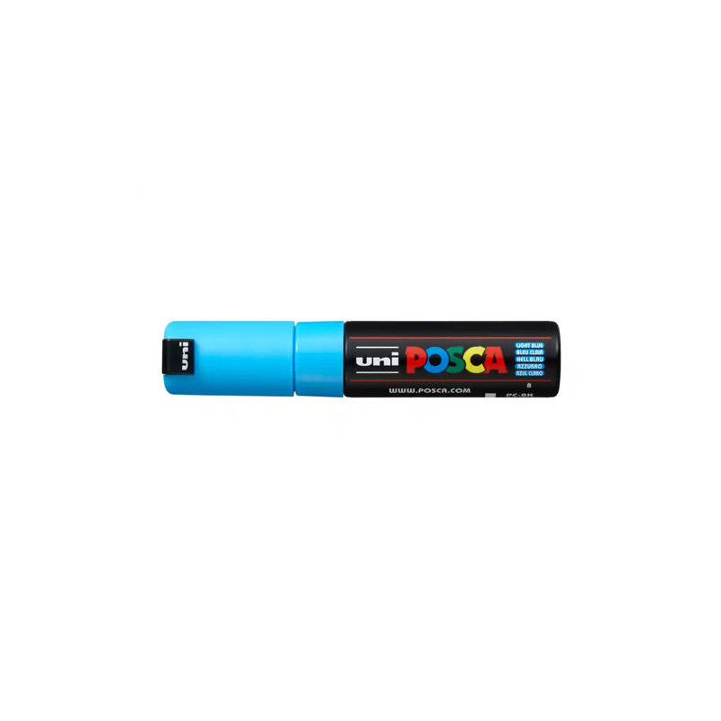 ROTULADOR UNI POSCA PC-8K AZUL CLARO