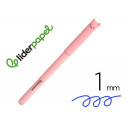 BOLIGRAFO FANTASIA LIDERPAPEL ANIMAL TOWN CERDO TINTA AZUL BORRABLE PUNTA 1 MM