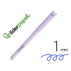 BOLIGRAFO FANTASIA LIDERPAPEL ANIMAL TOWN GATO TINTA AZUL BORRABLE PUNTA 1 MM