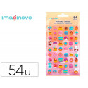 PEGATINAS IMAGINOVO DULCES MAGIC DREAMS CON RELIEVE 190X105 MM EN BLISTER