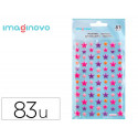 PEGATINAS IMAGINOVO ESTRELLAS MAGIC DREAMS CON RELIEVE 190X105 MM EN BLISTER