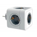 REGLETA Q-CONNECT DE CUBO ENCHUFE MULTIPLE POWER CUBE 5 EN 1 DIRECTO A PARED 5 TOMAS DE CORRIENTE 75