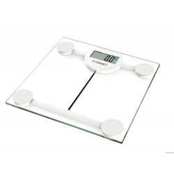 BASCULA BAÑO Q-CONNECT DIGITAL CON PANTALLA LCD PRECISION 100 GR CAPACIDAD DE 5 KG A 180 KG 300X300X