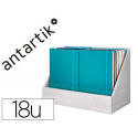 CUADERNO CON GOMILLA ANTARTIK NOTE TAPA BLANDA EXPOSITOR DE 18 UNIDADES SURTIDAS