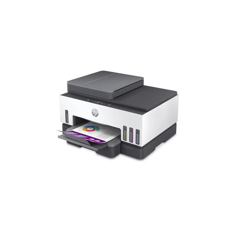 EQUIPO MULTIFUNCION HP SMART TANK 7605 ALL IN ONE TINTA COLOR A4 15PPM NEGRO/9PPM COLOR ESCANER COPI