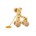 JUEGO INFANTIL IMAGINOVO MADERA JIRAFA PARA ARRASTRAR CON RUEDAS +12 MESES 16X12X5,4CM