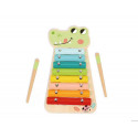 JUEGO INFANTIL IMAGINOVO MADERA XILOFONO INSTRUMENTO MUSICAL COCODRILO +18 MESES 28X14,8X2,5CM