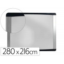 PIZARRA BLANCA BI-OFFICE INKA MAGNETICA ACERO LACADO MARCO DE ALUMINIO 280X216 CM
