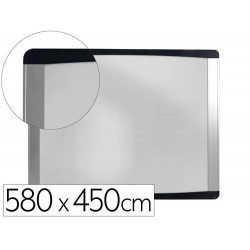 PIZARRA BLANCA BI-OFFICE INKA MAGNETICA ACERO LACADO MARCO DE ALUMINIO 580X450 CM