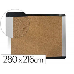 PIZARRA CORCHO BI-OFFICE INKA RECICLADO MARCO DE ALUMINIO 280X216 CM