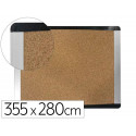 PIZARRA CORCHO BI-OFFICE INKA RECICLADO MARCO DE ALUMINIO 355X280 CM