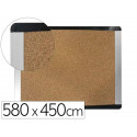 PIZARRA CORCHO BI-OFFICE INKA RECICLADO MARCO DE ALUMINIO 580X450 CM
