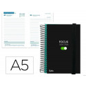 AGENDA ESCOLAR LIDERPAPEL 25-26 ESPIRAL PERSONALIZABLE DIA PAGINA A5 BILINGE PAPEL FSC 70 GR