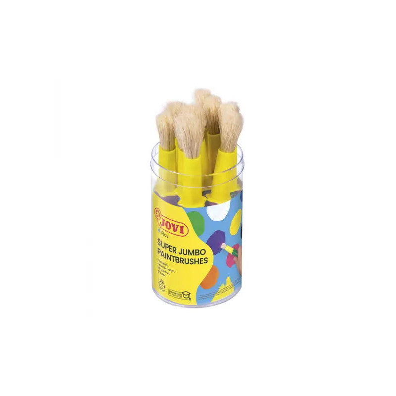 PINCEL ESCOLAR JOVI GRUESO MANGO PLASTICO