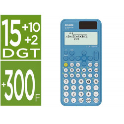 CALCULADORA CASIO FX-85SP CW IBERIA SOLAR CIENTIFICA +300 FUNCIONES 9 MEMORIAS 15+10+2 DIGITOS 16 MB