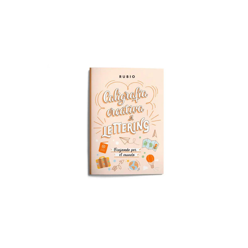 CUADERNO RUBIO LETTERING CALIGRAFIA CREATIVA VIAJANDO POR EL MUNDO