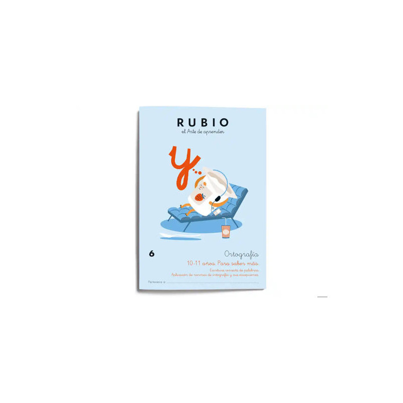 CUADERNO RUBIO ORTOGRAFIA 6