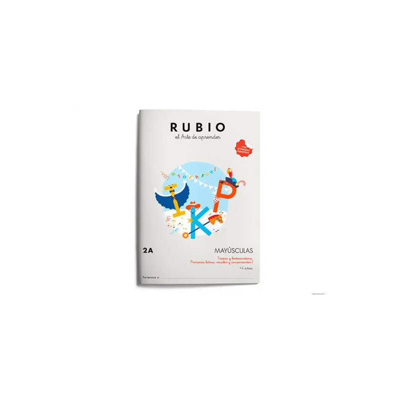 CUADERNO RUBIO MAYUSCULAS 2A