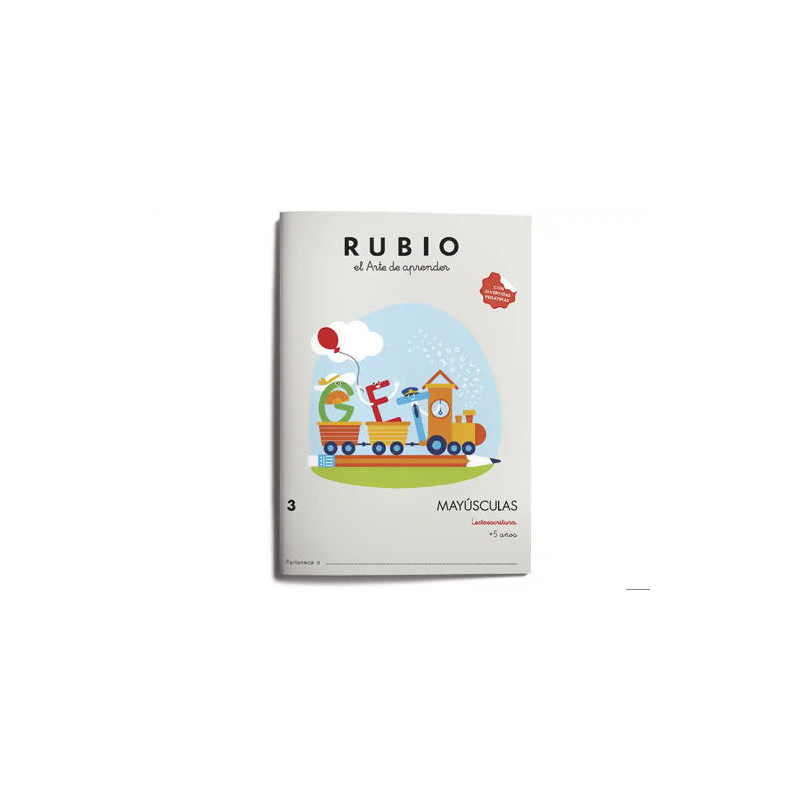 CUADERNO RUBIO MAYUSCULAS 3
