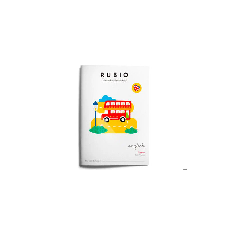 CUADERNO RUBIO ENGLISH 6 YEARS BEGINNERS