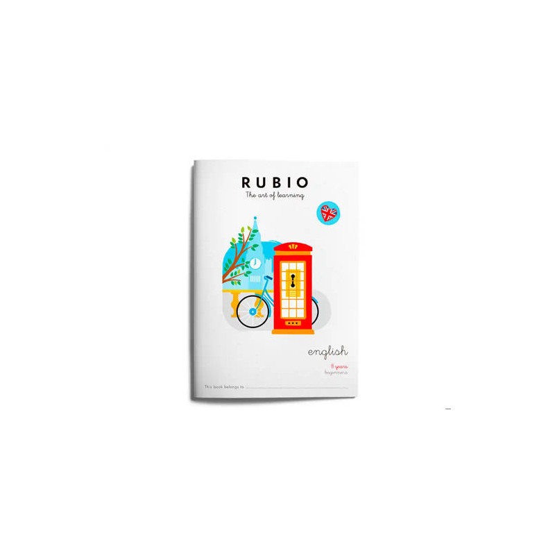 CUADERNO RUBIO ENGLISH 8 YEARS BEGINNERS