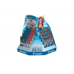 BOLIGRAFO PILOT FRIXION ONE PIECE BORRABLE EXPOSITOR DE 48 UNIDADES SURTIDAS