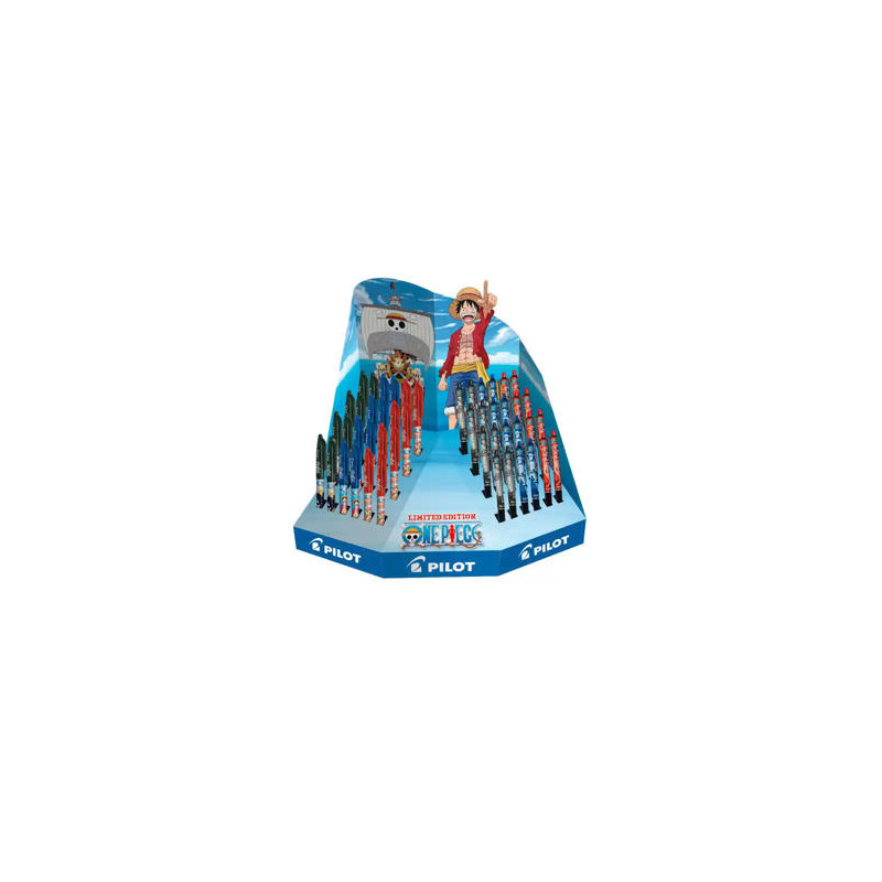 BOLIGRAFO PILOT FRIXION ONE PIECE BORRABLE EXPOSITOR DE 48 UNIDADES SURTIDAS