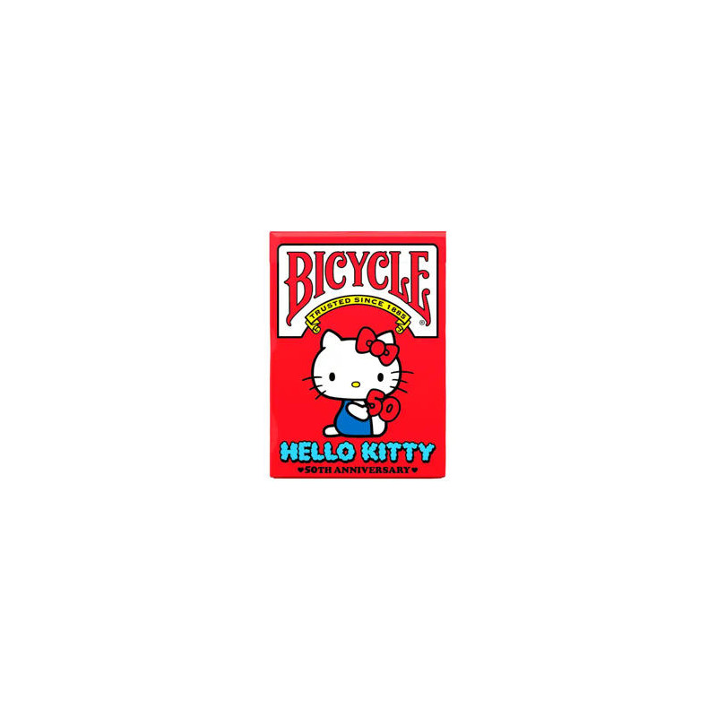 BARAJA DE CARTAS BICYCLE HELLO KITTY 50 ANIVERSARIO