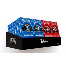 EXPOSITOR BARAJAS DE CARTAS BICYCLE DISNEY VACIO PARA 24 UNIDADES