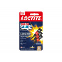 PEGAMENTO LOCTITE SUPER GLUE-3 ADHESIVO INSTANTANEO ORIGINAL POWER GEL 1 GR BLISTER DE 3 UNIDADES