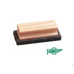 BORRADOR FAIBO FIELTRO PIZARRA VERDE EMPUÑADURA MADERA 4X11 CM