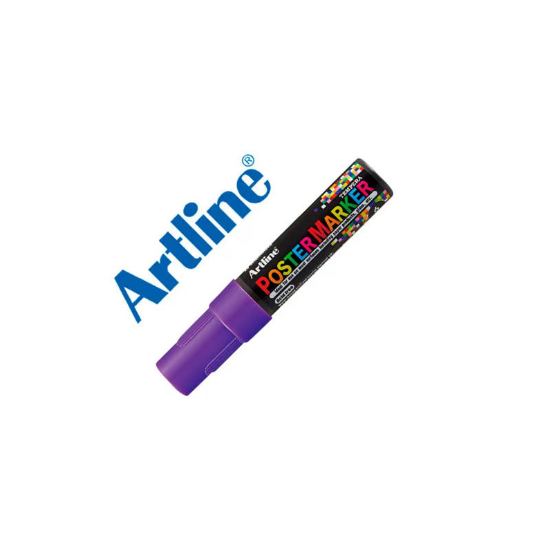 ROTULADOR ARTLINE POSTER MARKER EPP-6 PUNTA REDONDA 6 MM COLOR VIOLETA