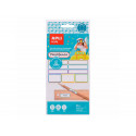 ETIQUETA APLI KIDS PLASTIFICADA BLISTER DE 35 UNIDADES