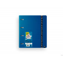 CARPETA CARCHIVO MY RULES 4 ANILLAS 35 MM POLIPROPILENO FOAM 360 DIN A4 RECAMBIO 100 H CON GOMILLA C