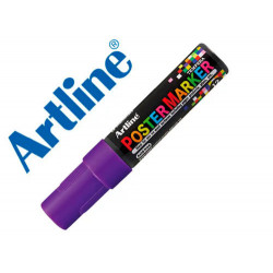 ROTULADOR ARTLINE POSTER MARKER EPP-12 PUNTA RECTANGULAR 12 MM COLOR VIOLETA