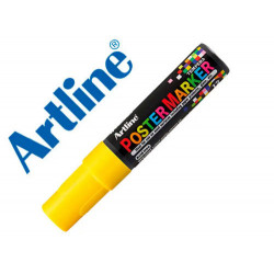 ROTULADOR ARTLINE POSTER MARKER EPP-12 PUNTA RECTANGULAR 12 MM COLOR AMARILLO