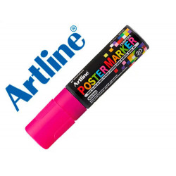 ROTULADOR ARTLINE POSTER MARKER EPP-20 PUNTA RECTANGULAR 20 MM COLOR ROSA FLUOR