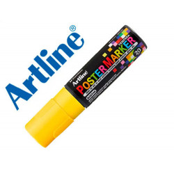 ROTULADOR ARTLINE POSTER MARKER EPP-20 PUNTA RECTANGULAR 20 MM COLOR AMARILLO