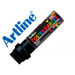 ROTULADOR ARTLINE POSTER MARKER EPP-30 PUNTA RECTANGULAR 30 MM COLOR NEGRO