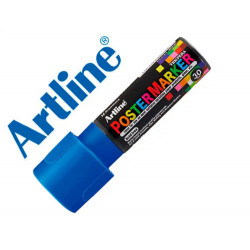 ROTULADOR ARTLINE POSTER MARKER EPP-30 PUNTA RECTANGULAR 30 MM COLOR AZUL