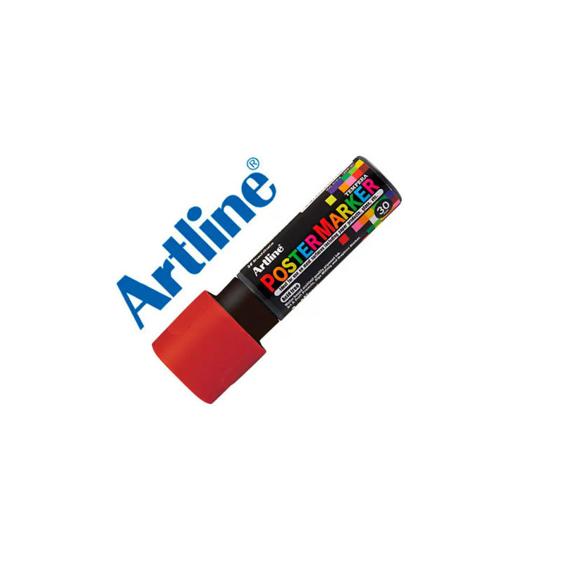 ROTULADOR ARTLINE POSTER MARKER EPP-30 PUNTA RECTANGULAR 30 MM COLOR MARRON