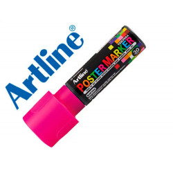 ROTULADOR ARTLINE POSTER MARKER EPP-30 PUNTA RECTANGULAR 30 MM COLOR ROSA FLUOR