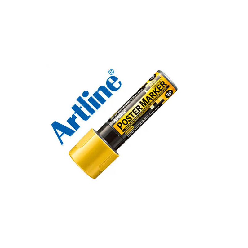 ROTULADOR ARTLINE POSTER MARKER EPP-30 PUNTA RECTANGULAR 30 MM COLOR ORO