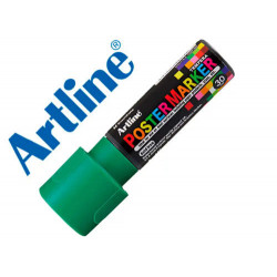 ROTULADOR ARTLINE POSTER MARKER EPP-30 PUNTA RECTANGULAR 30 MM COLOR VERDE