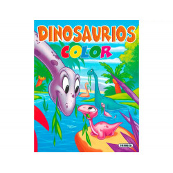 CUADERNO DE COLOREAR SUSAETA DINOSAURIOS 16 PAGINAS 21,5X27 CM