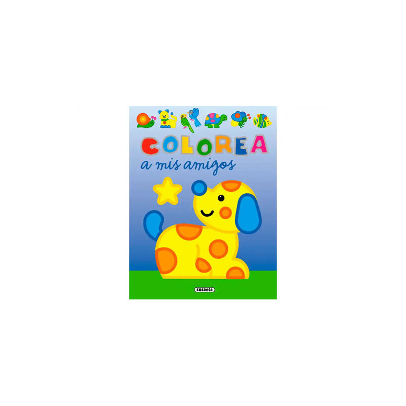 CUADERNO DE COLOREAR SUSAETA COLOREA A MIS AMIGOS 12 PAGINAS 20X27 CM
