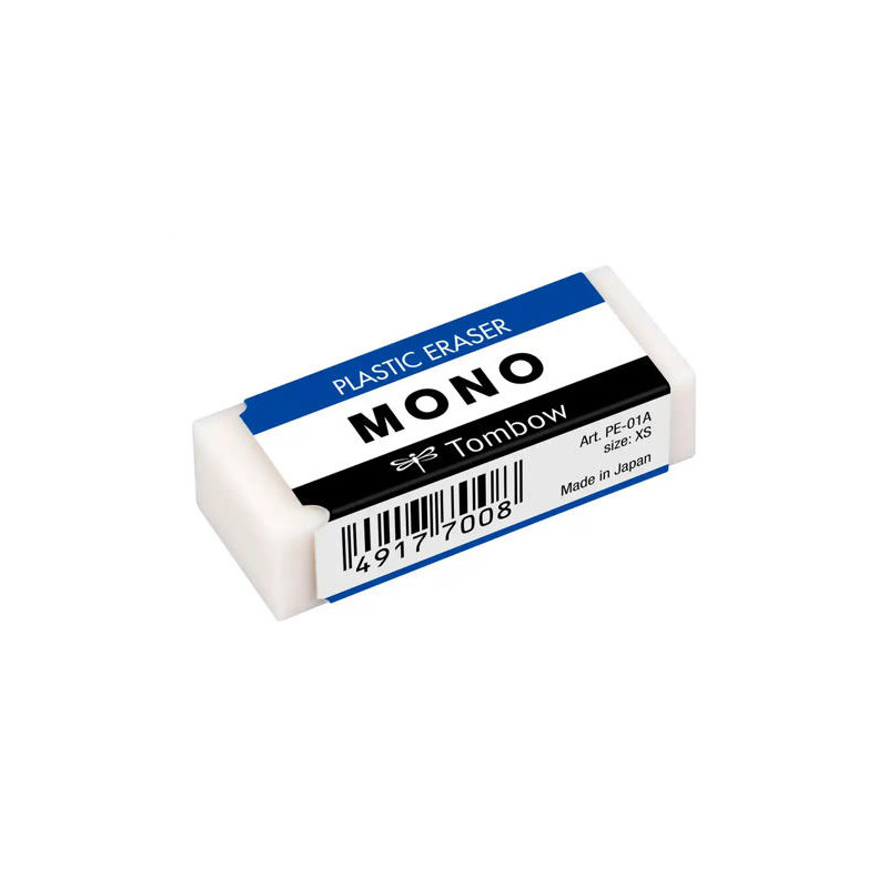 GOMA DE BORRAR TOMBOW PVC MONO TAMAÑO XS