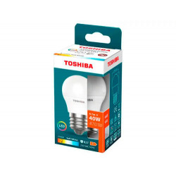 BOMBILLA LED TOSHIBA ESSENTIAL G45 E27 4.7W LUZ CALIDA 2700K