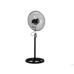 VENTILADOR DE PIE AVANT 3 VELOCIDADES CABEZAL RECLINABLE OSCILANTE 120 DIAMETRO 450 MM COLOR NEGRO